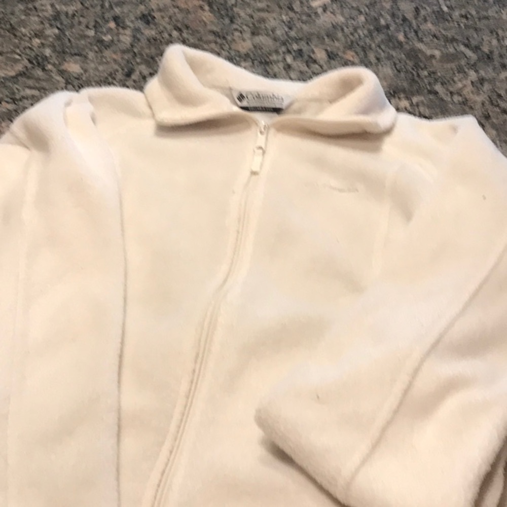 Very nice off-white zip up Colombian